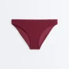 Klassische Bikinis-Slips aus Jacquard mit Mini-Karomuster Klassische Bikinis-Slips aus Jacquard mit Mini-Karomuster