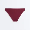 Klassische Bikinis-Slips aus Jacquard mit Mini-Karomuster Klassische Bikinis-Slips aus Jacquard mit Mini-Karomuster