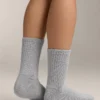 Klassische Slouchy-Socken aus Baumwollmischung