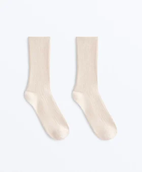 Klassische Socken 15 % Kaschmir 10 % Wolle