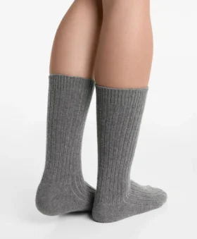 Klassische Socken 15 % Kaschmir 10 % Wolle