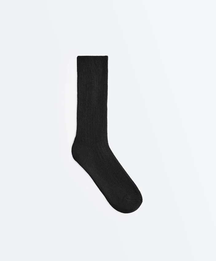Klassische Socken 15 % Kaschmir 10 % Wolle Klassische Socken 15 % Kaschmir 10 % Wolle