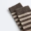 Klassische Socken aus 19 % Kaschmir und 12 % Wolle