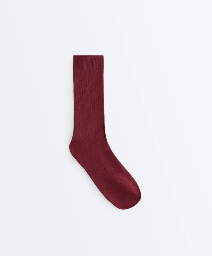 Klassische Socken aus Modal-Mischung mit 13 % Kaschmir Klassische Socken aus Modal-Mischung mit 13 % Kaschmir