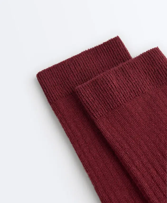 Klassische Socken aus Modal-Mischung mit 13 % Kaschmir Klassische Socken aus Modal-Mischung mit 13 % Kaschmir