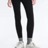 Klassische Socken aus Seidenmischung mit Rippenstruktur
