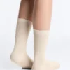 Klassische Socken aus Seidenmischung mit Rippenstruktur Klassische Socken aus Seidenmischung mit Rippenstruktur