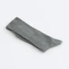 Klassische Socken aus Seidenmischung mit Rippenstruktur