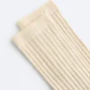 Klassische Socken aus Seidenmischung mit Rippenstruktur Klassische Socken aus Seidenmischung mit Rippenstruktur
