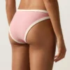 Klassischer Bikini-Slip mit Kontrastbesatz Klassischer Bikini-Slip mit Kontrastbesatz