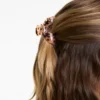 Kleiner Haarschmuck in Schildpattoptik