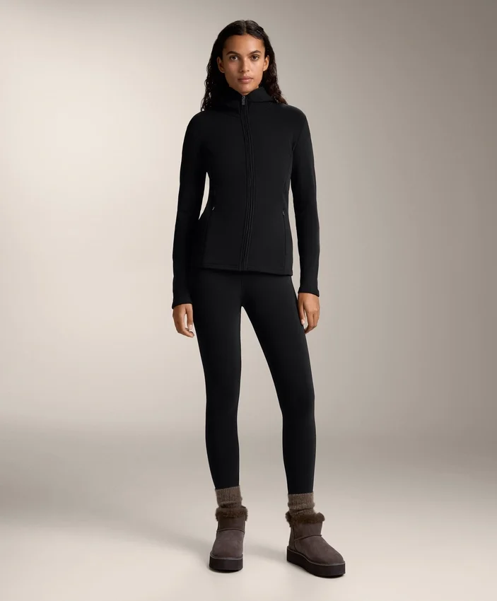 Knöchellange, hoch geschnittene, super-extra-warme, nahtlose 70-cm-Leggings Knöchellange, hoch geschnittene, super-extra-warme, nahtlose 70-cm-Leggings