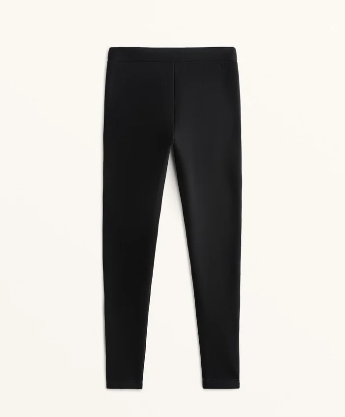 Knöchellange, hoch geschnittene, super-extra-warme, nahtlose 70-cm-Leggings Knöchellange, hoch geschnittene, super-extra-warme, nahtlose 70-cm-Leggings
