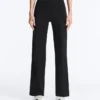 Komfortable Comfortlux-Hose mit geradem Bein und hoher Taille Komfortable Comfortlux-Hose mit geradem Bein und hoher Taille