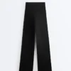 Komfortable Comfortlux-Hose mit geradem Bein und hoher Taille Komfortable Comfortlux-Hose mit geradem Bein und hoher Taille