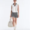 Kontrastfarbenes, ärmelloses Comfortlux-Poloshirt Kontrastfarbenes, ärmelloses Comfortlux-Poloshirt