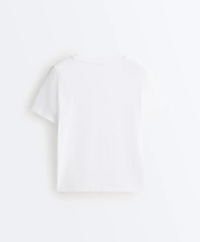 Kurzarm-T-Shirt aus Baumwollmischung in Regular Fit Kurzarm-T-Shirt aus Baumwollmischung in Regular Fit