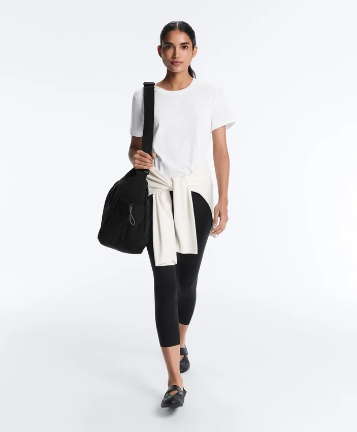 Kurzarm-T-Shirt aus Baumwollmischung in Regular Fit Kurzarm-T-Shirt aus Baumwollmischung in Regular Fit