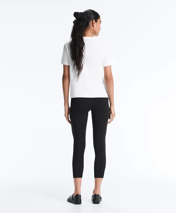 Kurzarm-T-Shirt aus Baumwollmischung in Regular Fit Kurzarm-T-Shirt aus Baumwollmischung in Regular Fit