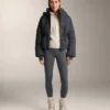 Kurze Daunenjacke aus 100 % Daunen