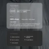 Kurze Daunenjacke aus 100 % Daunen
