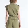 Kurzer Piqué-Shorts mit Baumwolltaschen Kurzer Piqué-Shorts mit Baumwolltaschen