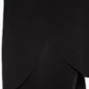 Kurzärmeliges T-Shirt aus Modal-Mischung mit abgerundetem Saum am Rücken Kurzärmeliges T-Shirt aus Modal-Mischung mit abgerundetem Saum am Rücken