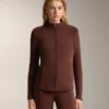 Lange, besonders warme Funktionsjacke