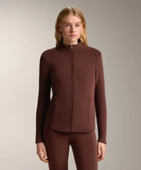 Lange, besonders warme Funktionsjacke