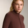 Lange, besonders warme Funktionsjacke
