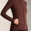 Lange, besonders warme Funktionsjacke