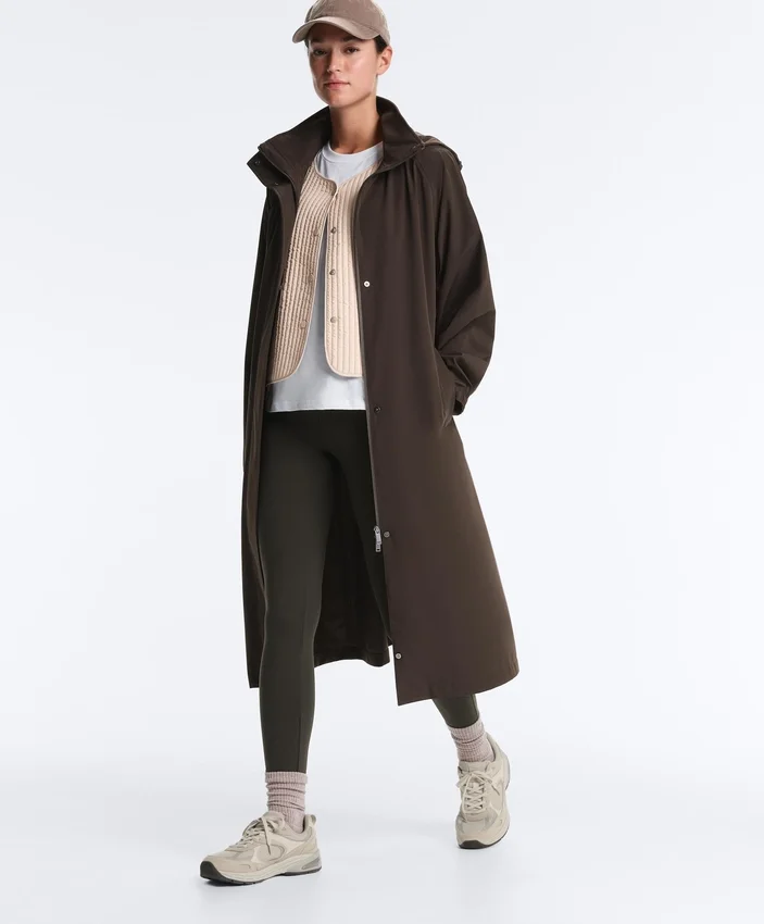 Lange, extra leichte, wasserdichte 10K-Jacke Lange, extra leichte, wasserdichte 10K-Jacke