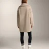 Lange Jacke aus Lammfelljacke Lange Jacke aus Lammfelljacke