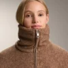 Lange Jacke aus Lammfelljacke Lange Jacke aus Lammfelljacke