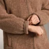 Lange Jacke aus Lammfelljacke Lange Jacke aus Lammfelljacke
