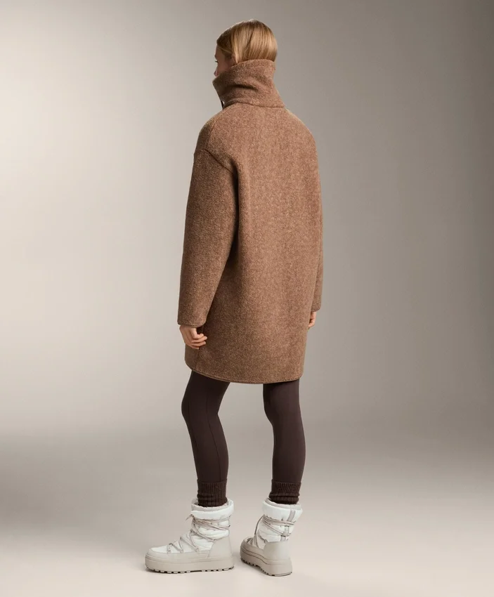 Lange Jacke aus Lammfelljacke Lange Jacke aus Lammfelljacke