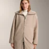 Lange Jacke aus Lammfelljacke Lange Jacke aus Lammfelljacke