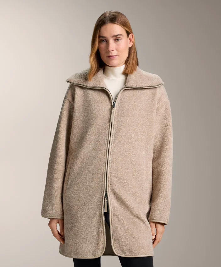 Lange Jacke aus Lammfelljacke Lange Jacke aus Lammfelljacke