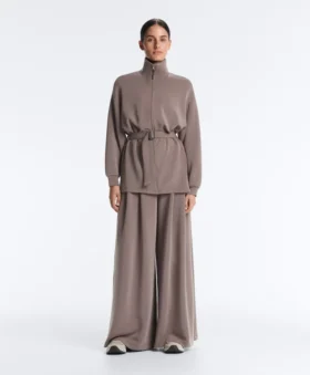 Lange Korsettjacke mit Soft Touch-Modal-Gürtel