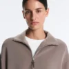 Lange Korsettjacke mit Soft Touch-Modal-Gürtel