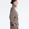Lange Korsettjacke mit Soft Touch-Modal-Gürtel