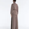 Lange Korsettjacke mit Soft Touch-Modal-Gürtel