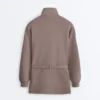 Lange Korsettjacke mit Soft Touch-Modal-Gürtel