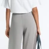 Lange Plissee-Hose mit Soft Touch-Modal Lange Plissee-Hose mit Soft Touch-Modal