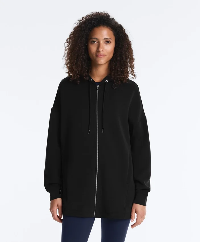 Lange Soft Touch Jacke aus Modal Lange Soft Touch Jacke aus Modal