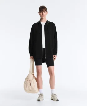 Lange Soft Touch Jacke aus Modal