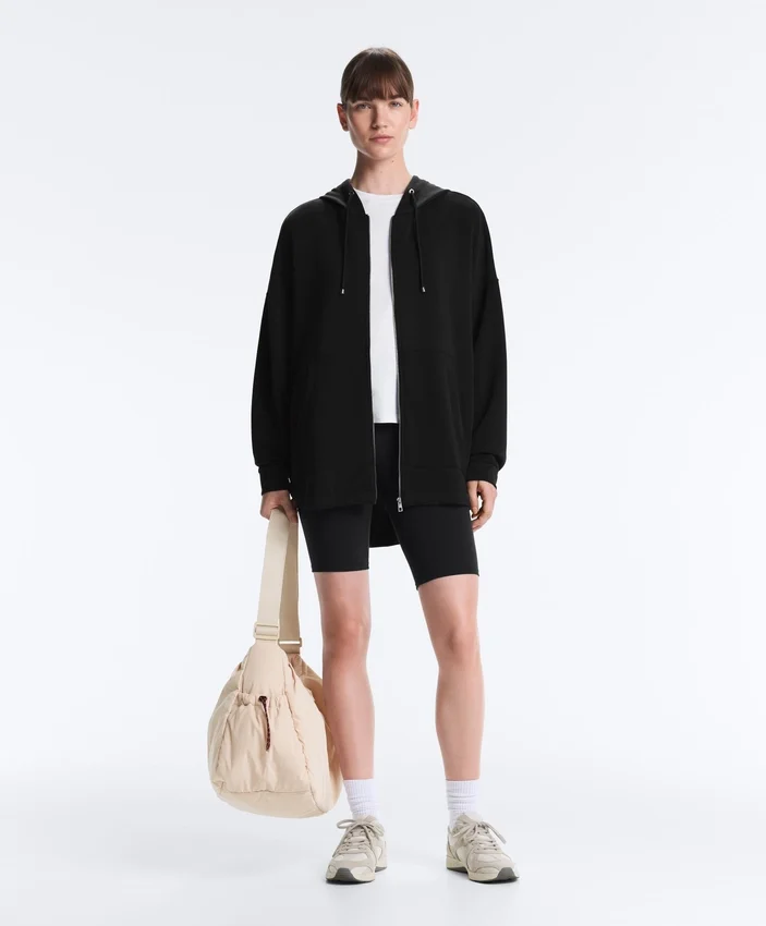 Lange Soft Touch Jacke aus Modal Lange Soft Touch Jacke aus Modal