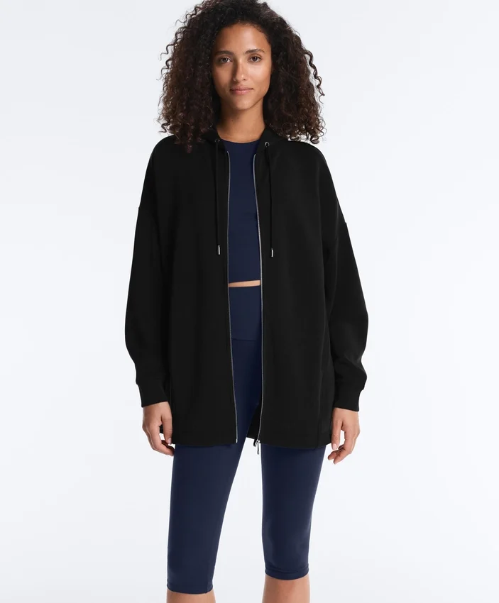 Lange Soft Touch Jacke aus Modal Lange Soft Touch Jacke aus Modal