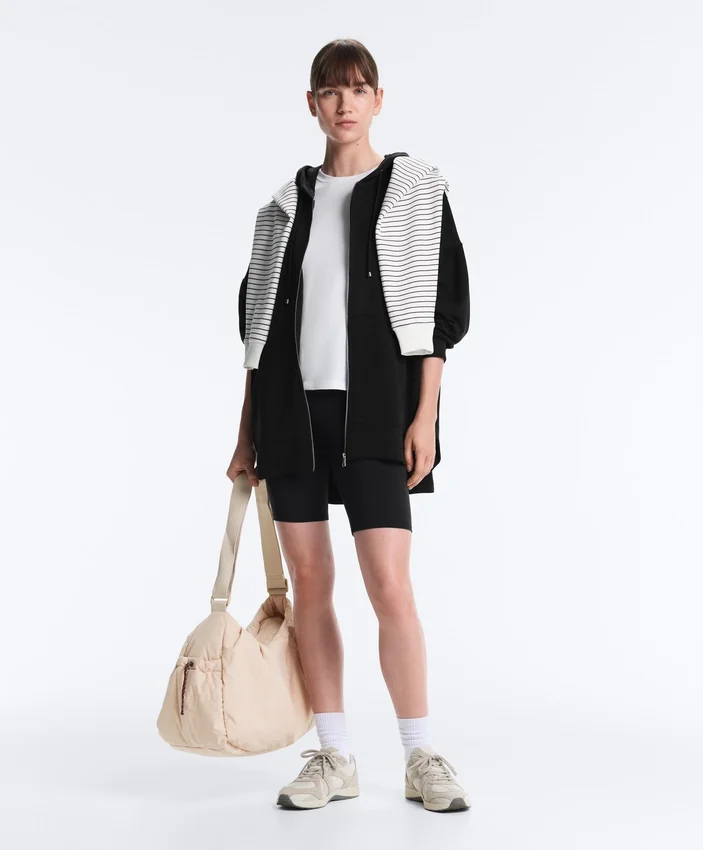 Lange Soft Touch Jacke aus Modal Lange Soft Touch Jacke aus Modal
