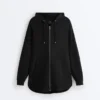 Lange Soft Touch Jacke aus Modal Lange Soft Touch Jacke aus Modal